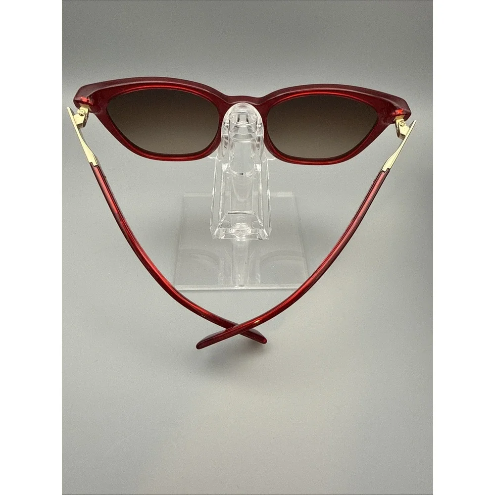 RALPH LAUREN RA5206 RED GRADIENT AUTHENTIC SUNGLASSES 51-20-135LOGO SIDES & CASE